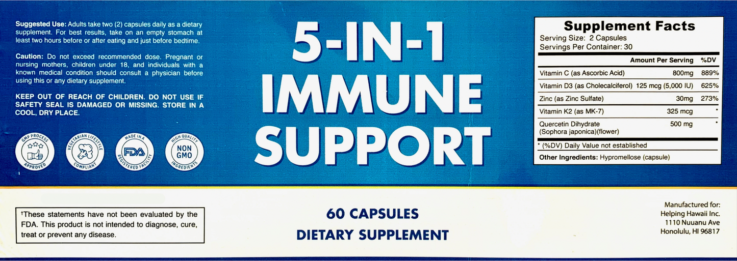 5-IN-1 IMMUNE SUPPORT